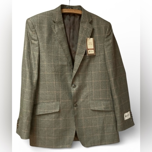 Haggar Other - Haggar‎ Men’s Blazer Size 38R NWT Classic Tailored Suit Jacket